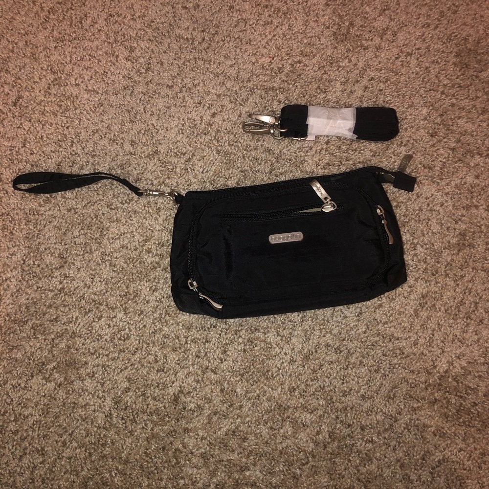 Baggallini wristlet/satchel bag w wallet organizer
